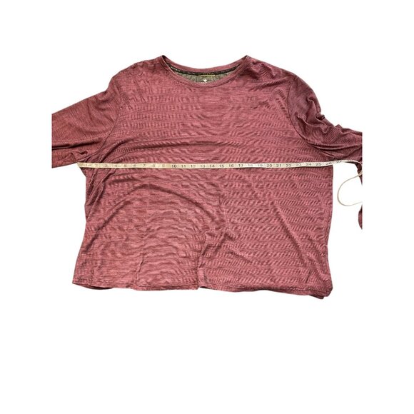 Bombas Womens Long Sleeve Purple Top 2X Merino Wool & TENCEL Lyocell - Picture 6 of 7